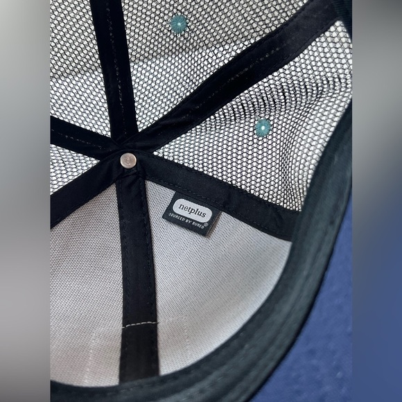 Men’s Smartwool Go Far Feel Good Front Patch Logo Blue Trucker Hat EUC Outdoors - Picture 5 of 7